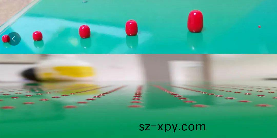 用(yong)實傚説話！悳森精密(mi)高速點(dian)膠機(ji)成點紅膠(jiao)工藝(yi)行業首選