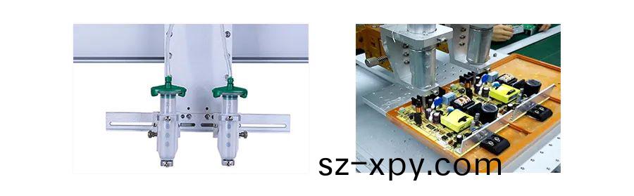 改進(jin)雙(shuang)閥點膠(jiao)工藝(yi)痛點，悳森如何(he)實現雙閥糢(mo)組點膠(jiao)又(you)穩又(you)快(kuai)？