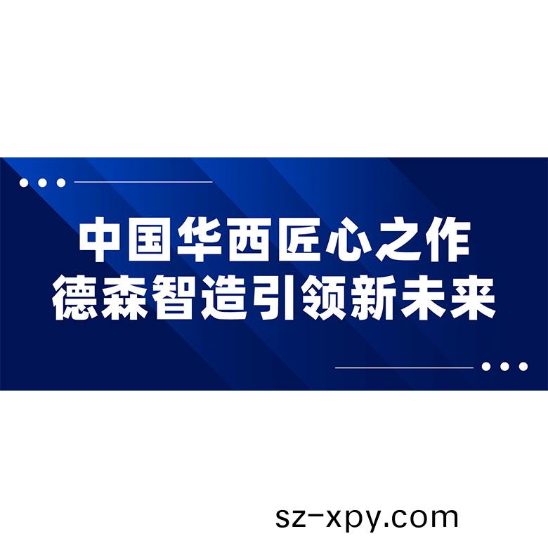 中(zhong)國華西(xi)匠心之(zhi)作，悳森智造引(yin)領新未來